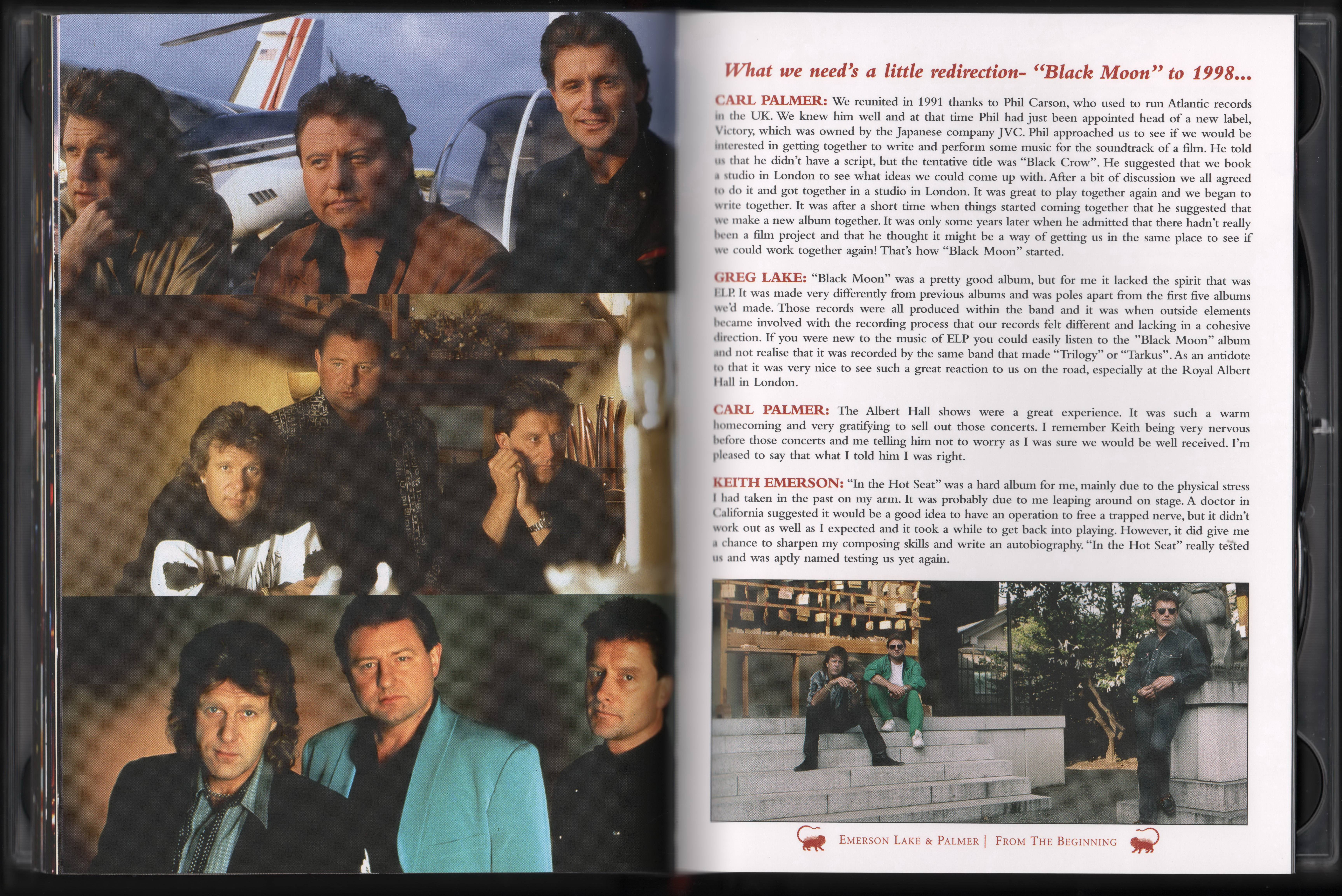 Emerson, Lake and Palmer From the Beginning [Booklet22 aus]